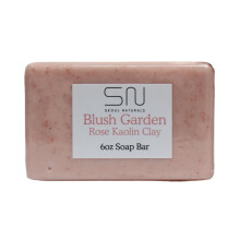 Seoul Naturals Blush Garden Rose Kaolin Clay s?bebar med hyaluronsyre og kollagen k sk?nhed 6 oz