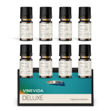 VINEVIDA [Set van 8] Deluxe geuren voor het maken van kaarsen Gemaakt in de VS Kaarsengeurolie Zeep maken Essenti?le oli?n Diffuser Oliegeuren