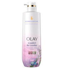 Olay Gel Douche Femme, Édition Glinda, Hydratant Intense & Renouvelant, Pro-Sérum Acide Hyaluronique