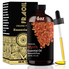 Myrra eterisk olja Myrraolja 4 Fl Oz 120 ml fr diffusor luftfuktare Yogarengring DIY Ljus Tvltillverkning Parfympresent fr kvinnor eteriska o