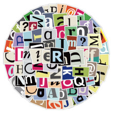 100Pcs Alphabet Letter Stickers, Waterdichte Stickers voor Scrapbook, Laptop, Flessen
