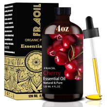 Kirsikan eteerinen ljy Kirsikkaljy 4 Fl Oz 120 ml diffuusorikostuttimen joogapuhdistukseen tee-se-itse kynttilsaippua tuoksulahja naisten eteerise