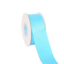 Ribbonitlux 1,5"" leve kaksipuolinen satiininauha 25 jaardia (340-turkoosi) setti lahjapaketointiin juhlasisustus ompelusovellukset ht ja askartelu