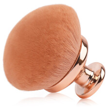 Pennello per trucco Kabuki autoabbronzante extra large da 90 mm - Glor?Brochas Setole vegane dense e morbide per il trucco del corpo, abbronzante