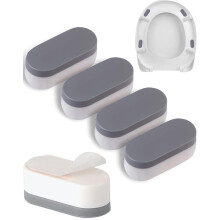 Protectores de asiento de inodoro para usar con bid, aptos para kits de bid, espaciadores de asiento de inodoro que evitan deslizamientos y tam
