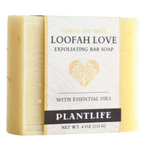 Plantlife Loofah Love Bar Soap - Hydraterende en verzachtende zeep voor je huid - Handgemaakt met plantaardige ingredi?ten - Gemaakt in Californi?4 o