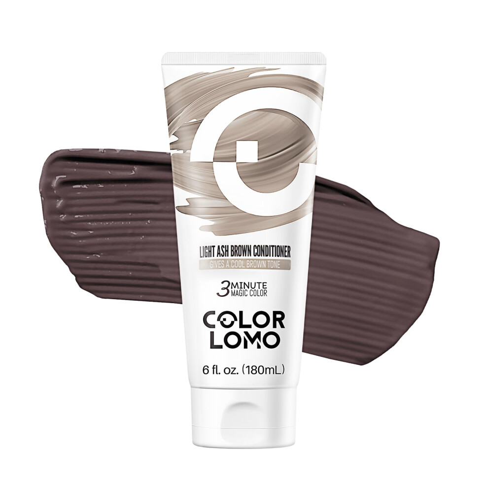 Colorlomo Semi Permanent Hair Color - 6 Oz Color Depositing Conditioner With Shea Butter & Almond Oil- Color Conditioner Depositing Hair Mask - Vegan