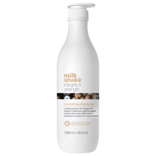 milk_shake Integrity & Strength Voedende Shampoo | Romige formule met organische Murumuru-boter en amarantzaadextract voor broos beschadigd haar (1L)