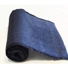 AAYU Brand Premium skkikangasnauharullat | Tummansininen 5 tuumaa x 5 jaardia | 100 % luonnollinen ympristystvllinen | Kukka-asetelmat ja lahjak
