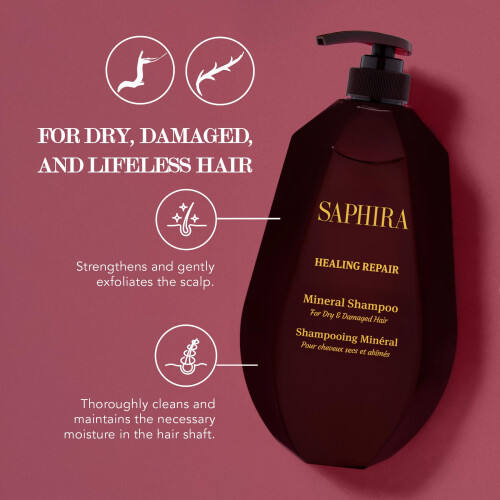 Shampoo riparatore curativo Saphira 34 once / 1000 ml 1