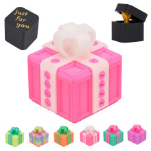 Scatola regalo fastidiosa con viti Colore fosforescente Include scatola per dita all'interno Scherzo pop-up Divertente bavaglio per dita Novit? P