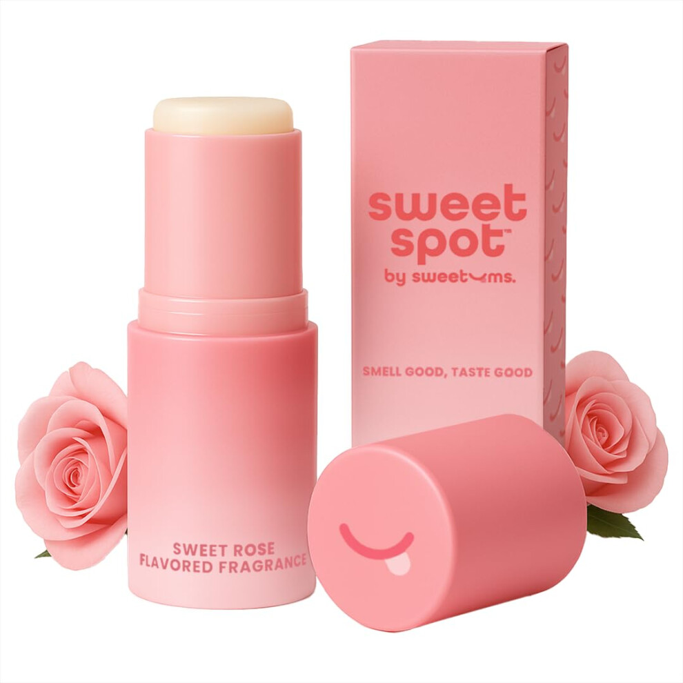 Sweetums Sweetspot Flavored Solid Perfume Stick Portable Travel Perfumes For Women Long Lasting Fragrances Non Sticky Formula Natural Ingredients Fragran