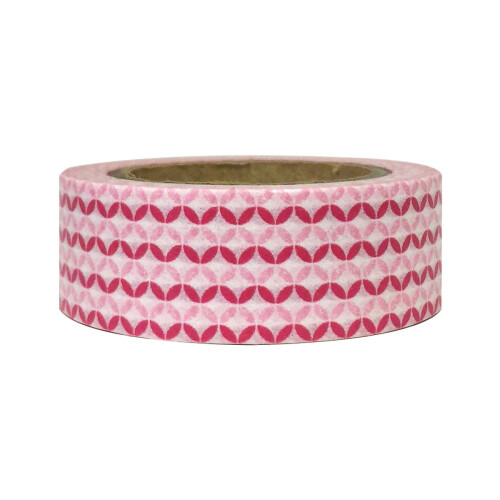 allydrew Dekoratives Washi Masking Tape Sternornamente Rosa