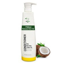 BIOGREEN ROOTS Haarconditionerbehandeling voor beschadigd droog haar - Sulfaatvrije haarverzorging met gehydrolyseerde tarweprote?e - Hydraterende ve