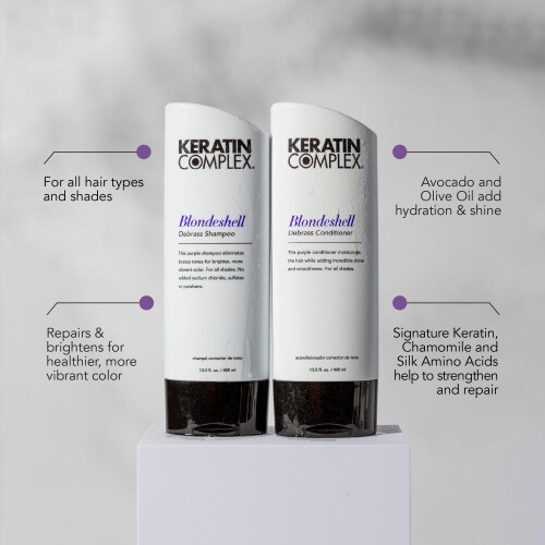 Keratin Complex - Blondeshell Shampoo og Conditioner Duo -13,5 oz hver 1