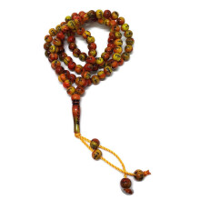 Moslim Tasbih 99 rozenkrans kralen AMN-184 Islam gebed dhikr Misbaha met Allah Muhammad namen gegraveerd op islamitische religie Eid Ramadan Gift (ro