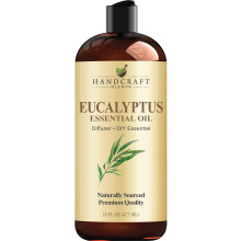 Handcraft Blends Eucalyptus Essenti?le Olie - Enorme 16 Fl Oz - voor het maken van kaarsen, het maken van zeepverspreiders en aromatherapie