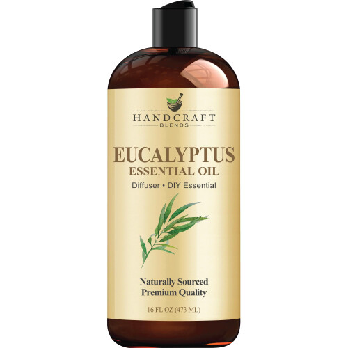 Handcraft Blends Eucalyptus Essential Oil - Huge 16 Fl Oz - for Candle Making Soap Making Diffusers and Aromatherapy