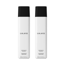 LolaVie Restorative Shampoo - 8,5 oz, 2 stuks - Herstelt het uiterlijk van schade Beschermt tegen breuk Vermindert kroezen voor 12x zachter, gladder