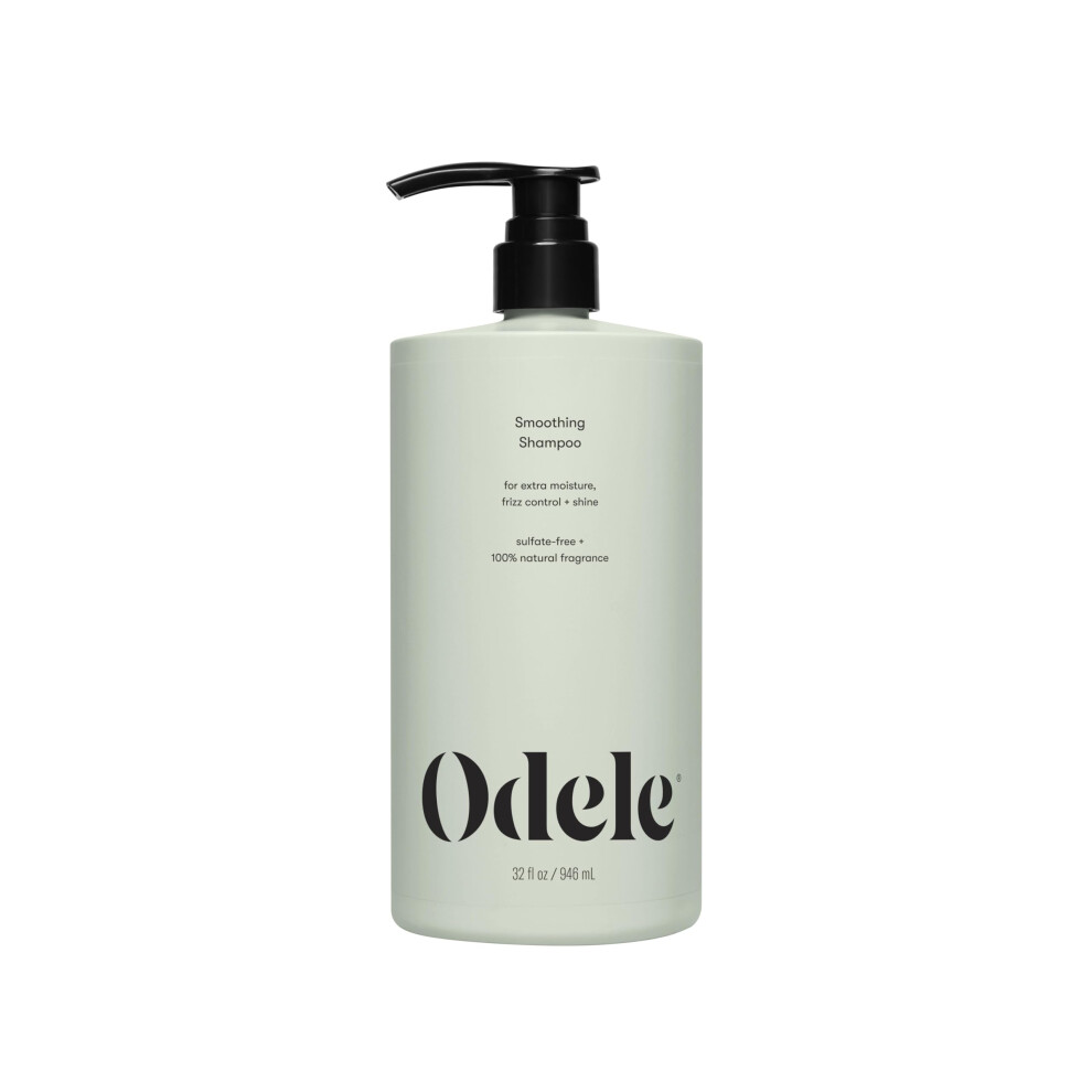 Photos - Hair Product Odele Smoothing Sulfate-Free Shampoo for Extra Moisture Frizz Control Shine and Straight to Curly Hair Types 32 Fl Oz 085001