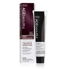 AGE Beautiful Coloration permanente pour cheveux Liqui Crme | Couverture 100 % grise | Coloration anti-ge | Biotine pour des cheveux plus pais