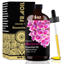Meirami eteerinen ljy Meiramiljy 4 Fl Oz 120 ml diffuusorikostuttimen joogapuhdistukseen tee-se-itse kynttiln saippua tuoksulahja Naisten eteerise