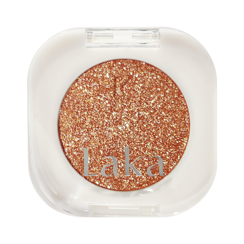 Laka Mono Single Eyeshadow High Pigment Eye Shadow Easy Apply Long Lasting Color Smooth Blendable Formula Vegan K-Beauty (#924 Cliff)