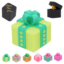 Scatola regalo fastidiosa con viti Colore fosforescente Include scatola per dita all'interno Scherzo pop-up Divertente bavaglio per dita Novit? P