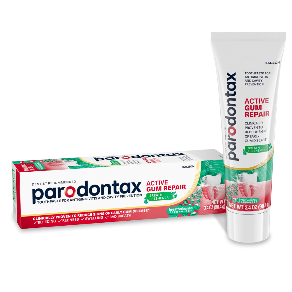 Photos - Toothpaste / Mouthwash Parodontax Active Gum Repair Breath Freshener Toothpaste 3.4 oz 61000000100123 