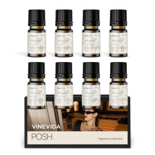 VINEVIDA [Set med 8] Posh dofter fr ljustillverkning gjorda i USA Ljusdoft Oljetvltillverkning eteriska oljor Diffusor Oljedofter