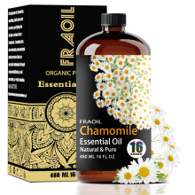 Kamomilla eteerinen ljy kamomillaljy 16 Fl Oz 480 ML diffuusorikostuttimen joogapuhdistukseen tee-se-itse kynttilsaippua hajuvesilahja naisten ete