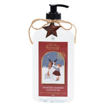 San Francisco Soap Company Santa h?nds?be - ristet mandel (17 ounce) | Farvefri h?nds?be | Perfekt julegave | Unisex