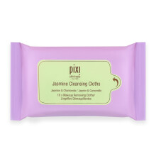 Pixi Beauty Jasmin Renseklude Mini |Rensning Udj?vnende og fugtgivende Engangsh?ndkl?der til ansigtet| Pakke med 10 ansigtsservietter