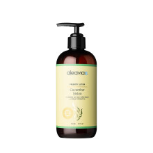 Aleavia lozione prebiotica per il corpo al cetriolo e melone - Lozione per il corpo idratante completamente naturale leggermente profumata con ol
