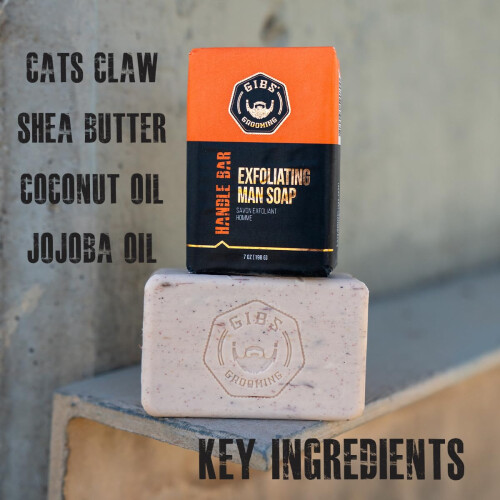 GIBS Handle Bar Exfoli?ende langdurige citrus 7oz zeep 1