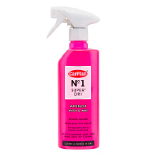CarPlan No.1 Super Dri Lavaggio e cera per auto senza acqua 21 Fl Oz