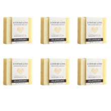 Plantlife Loofah Love 6 Pack Sapone - Idratante e Lenitivo per la Tua Pelle - Artigianale e Vegetale - Made in California