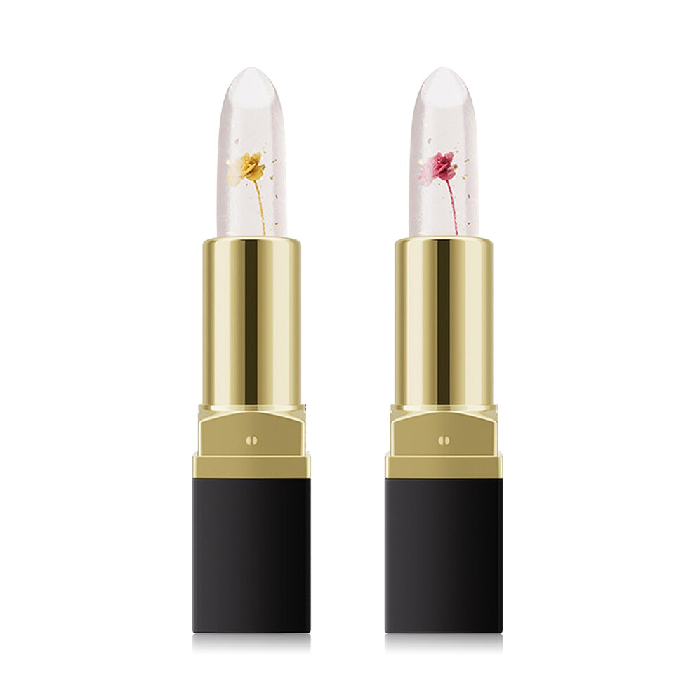 Wyblzpxz 2 Pcs Temperature Color Change Lipstick Long Lasting Nourishing Moisturizing Lipgloss Magic Temperature Color Changing Lipstick Lip Gloss Wa