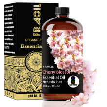 Cherry Blossom eteerinen ljy Cherry Blossom Oil 8 Fl Oz 240ml diffuusori Kostutin Jooga Puhdistus Tee-se-itse kynttilsaippua hajuvesilahja naisille
