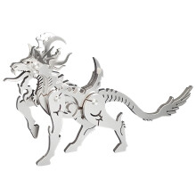 Puzzle 3D in metallo Puzzle 3D in metallo per adulti Kit modello meccanico Puzzle 3D in acciaio baize Ornamenti in acciaio inossidabile per adult