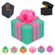 Scatola regalo fastidiosa con viti Colore fosforescente Include scatola per dita all'interno Scherzo pop-up Divertente bavaglio per dita Novit? P
