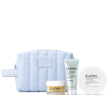 ELEMIS Healthy Skin Ensemble de voyage exclusif | Baume Nettoyant Pro-Collagne Mini Crme Marine SPF 30 Mini & Tampons Resurfaants Dynamiques |
