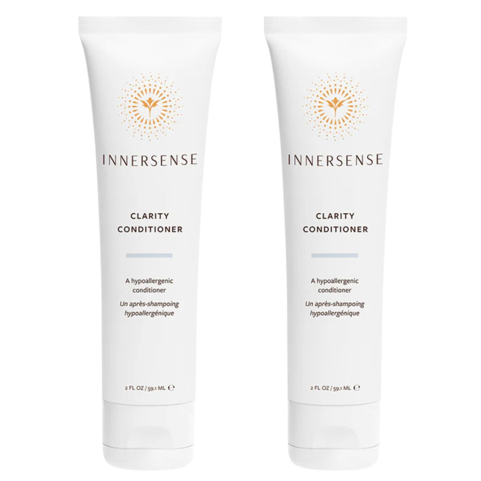 Innersense Organic Beauty - Natural Clarity Hypoallergenic Conditioner | Calming, Lightweight Hydration | Non-Toxic, Cruelty-Free Haircare (2 Pack - 2