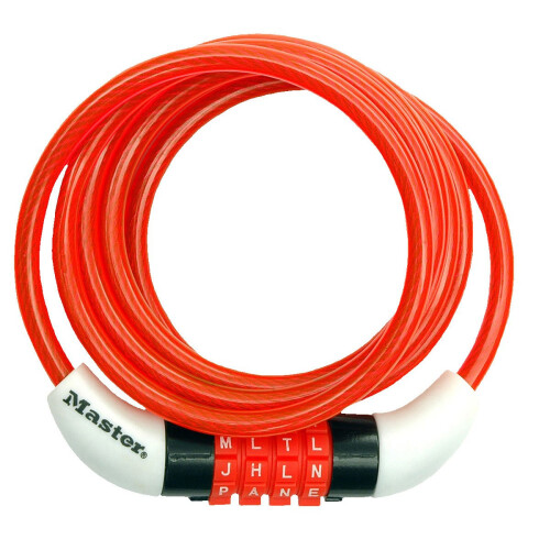 Master Lock Kabel szyfrowy Master Lock 8152DASTWD, żółty 2