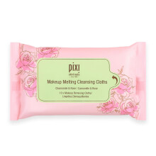 Pixi Beauty Makeup Smeltende Renseklude |Rensende make-up Fjernelse og fugtgivende Engangsh?ndkl?der til ansigtet| Pakke med 10 ansigtsservietter