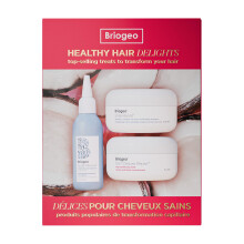 Briogeo Healthy Hair Delights Holiday Kit - Natuurlijke hoofdhuid + haarreparatiecadeauset bevat diep conditionerend masker, hoofdhuidscrub en ro