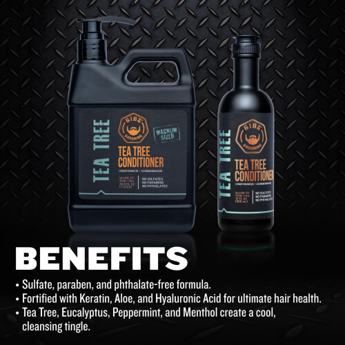 Gibs Grooming Tea Tree Shampoo og Conditioner Combo Box 2