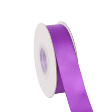 Ribbonitlux 1"""" leve kaksipuolinen satiininauha 25 jaardia (465-violetti) setti lahjapaketointiin juhlasisustus ompelusovellukset ht ja askartelut