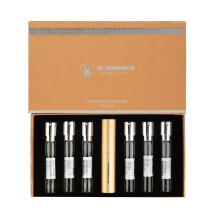 Al Haramain Discovery Collection - Amber Oud voor unisex volwassenen - 6-delige mini-cadeauset 0,33 oz Amber Oud parfumverstuiver