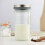 Kilner Kilner Glass Kefir Jar Set with Silicone Cap Beech Spoon Stainless Lid 500ml 2